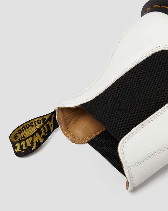 Botas Blancas Dr. Martens 2976 Smooth Hombre Blancos MX-97643